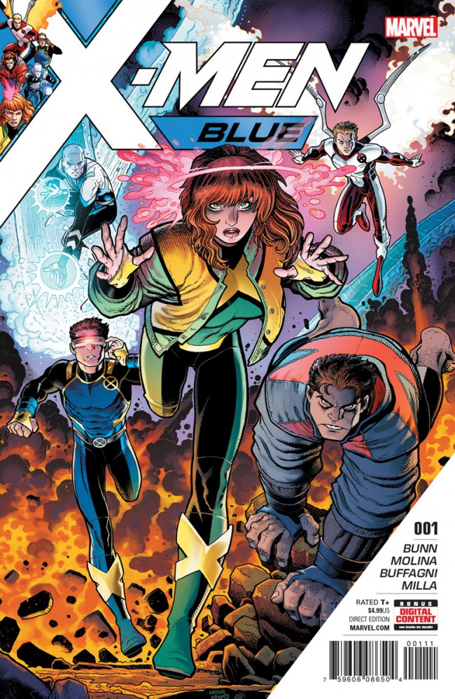 Couverture de X-Men : Blue (2017) -1- Issue #1