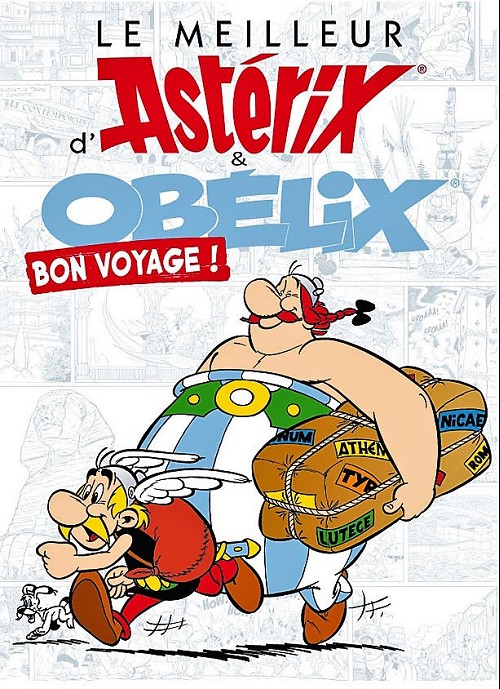 Couverture de Astérix (Hors Série) -Pub04- Le Meilleur d'Astérix et Obélix - Bon voyage !