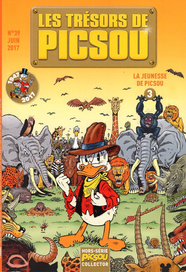 Couverture de Picsou Magazine Hors-Série -39- Les trésors de Picsou - La jeunesse de Picsou 3