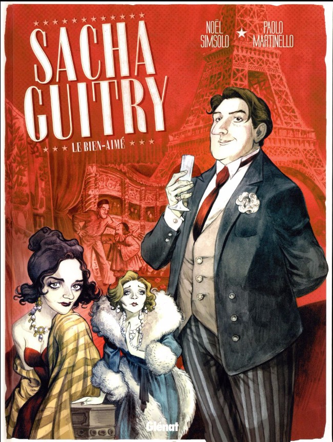 Couverture de Sacha Guitry (Simsolo, Martinello) -1- Le Bien-aimé