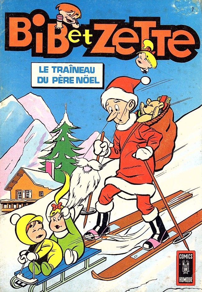 Bib Et Zette 4e Serie Comics Humour 7 Le Traineau Du Pere Noel