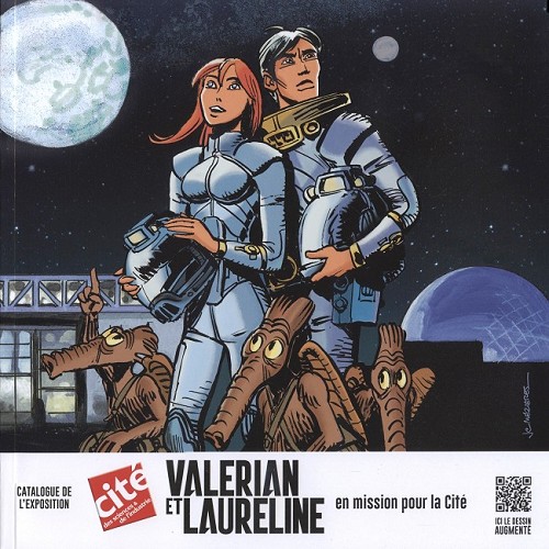 Couverture de Valérian -Cat2017- Valérian et Laureline en mission pour la cité