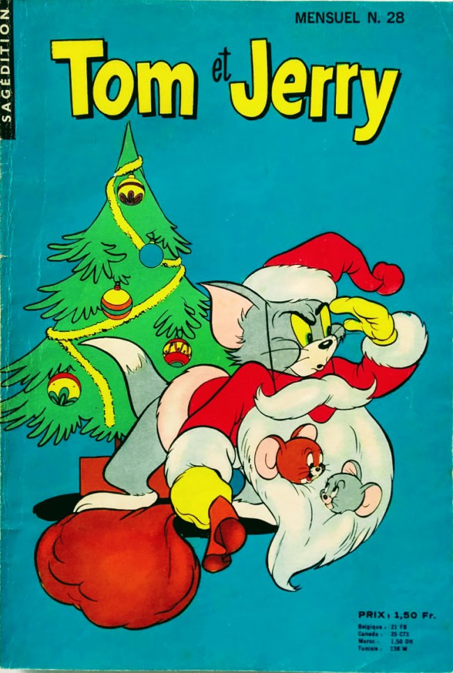 Couverture de Tom & Jerry (2e Série - Sagédition) (Mini Géant) -28- Mam'zelle la Taupe s'en mêle