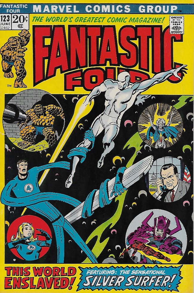 Couverture de Fantastic Four Vol.1 (1961) -123- This World Enslaved!