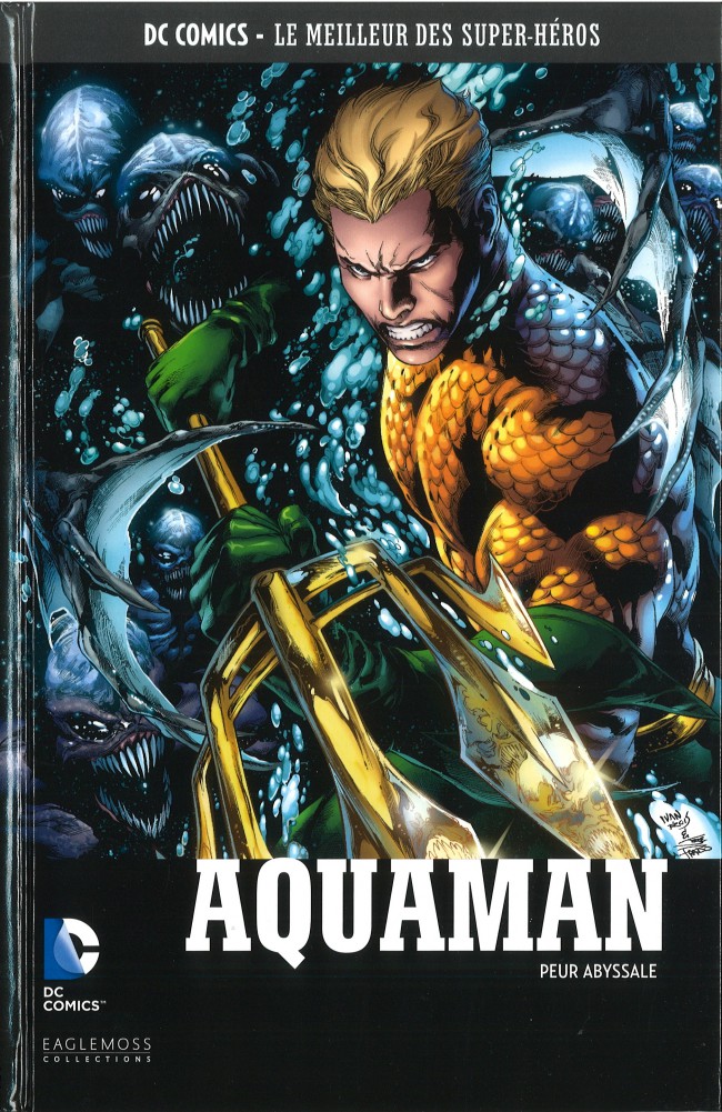 Couverture de DC Comics - Le Meilleur des Super-Héros -58- Aquaman - Peur Abyssale