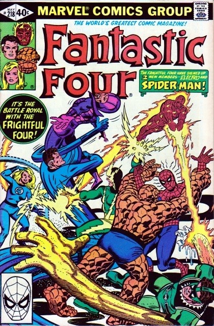 Couverture de Fantastic Four Vol.1 (1961) -218- When a Spider-Man Comes Calling!