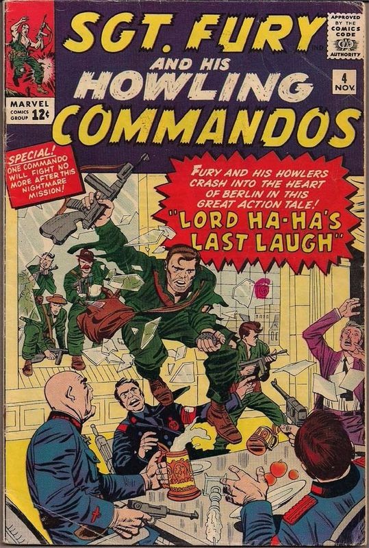 Couverture de Sgt. Fury and his Howling Commandos (Marvel - 1963) -4- 
