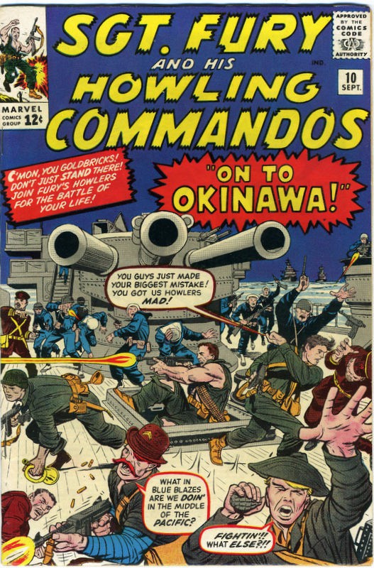 Couverture de Sgt. Fury and his Howling Commandos (Marvel - 1963) -10- 