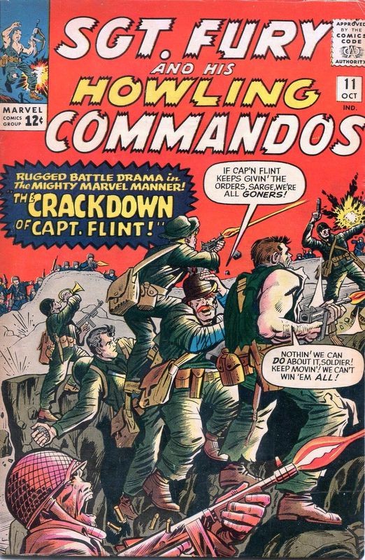 Couverture de Sgt. Fury and his Howling Commandos (Marvel - 1963) -11- 
