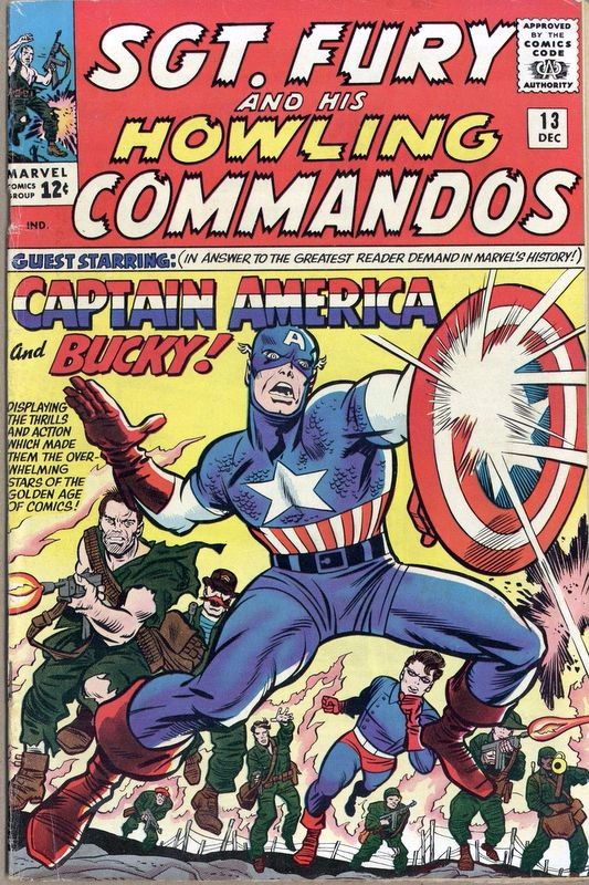 Couverture de Sgt. Fury and his Howling Commandos (Marvel - 1963) -13- 
