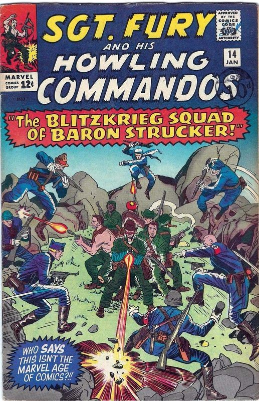 Couverture de Sgt. Fury and his Howling Commandos (Marvel - 1963) -14- 