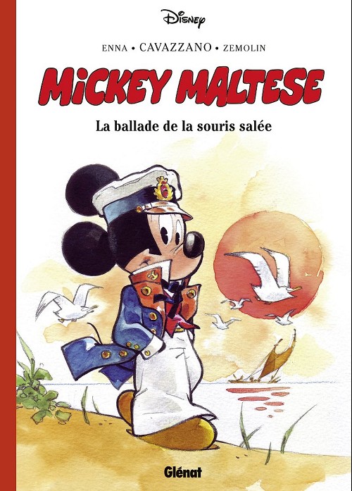 Couverture de Mickey (collection Disney / Glénat) -HS01- Mickey Maltese - La ballade de la souris salée