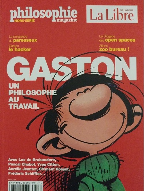 Couverture de Gaston (Hors-série) - Gaston, un philosophe au travail