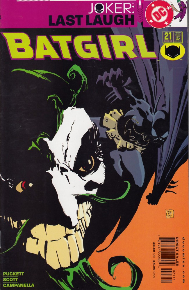 Couverture de Batgirl (2000) -21- Joker: Last laugh