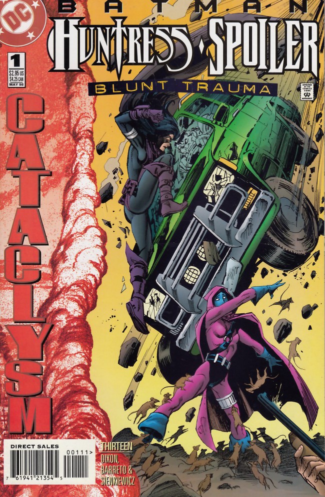Couverture de Batman: Huntress/ Spoiler - Blunt trauma -1- Cataclysm part thirteen