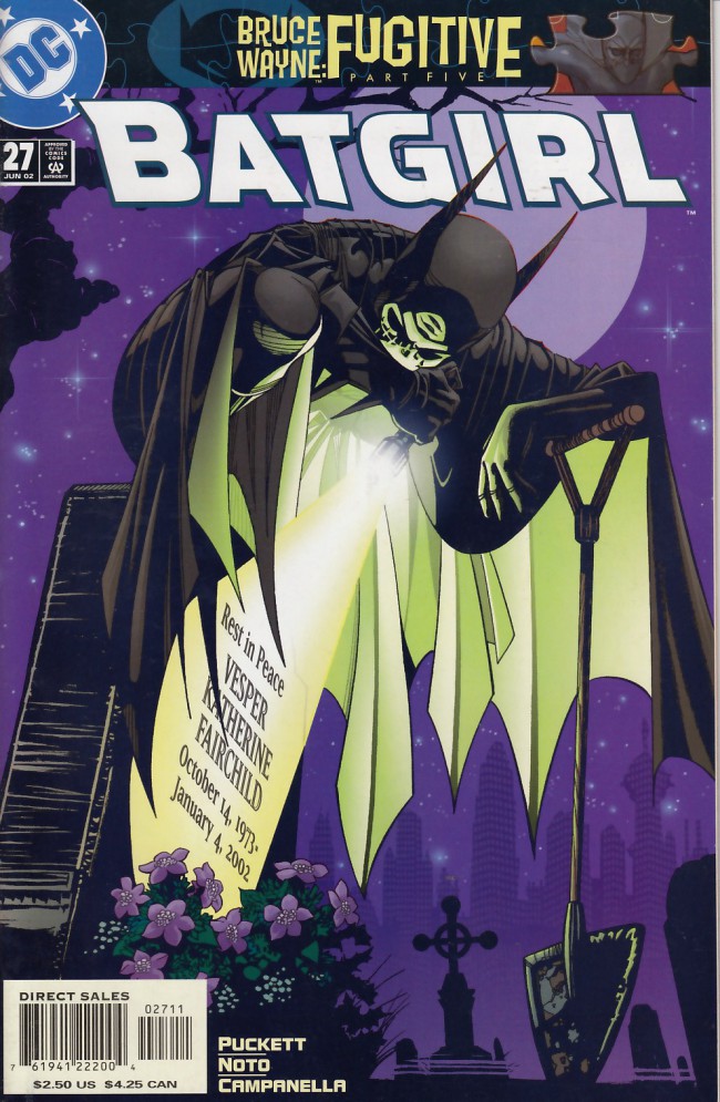 Couverture de Batgirl (DC comics - 2000) -27- Bruce Wayne: Fugitive part 5