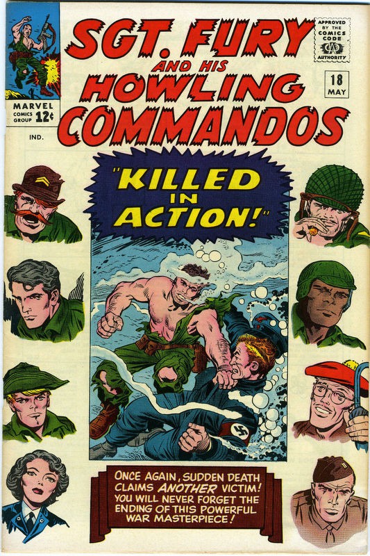 Couverture de Sgt. Fury and his Howling Commandos (Marvel - 1963) -18- 