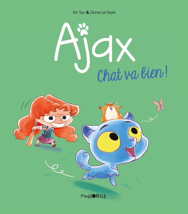 Couverture de Ajax - Mortelle Adèle -1- Ajax, Chat va bien !