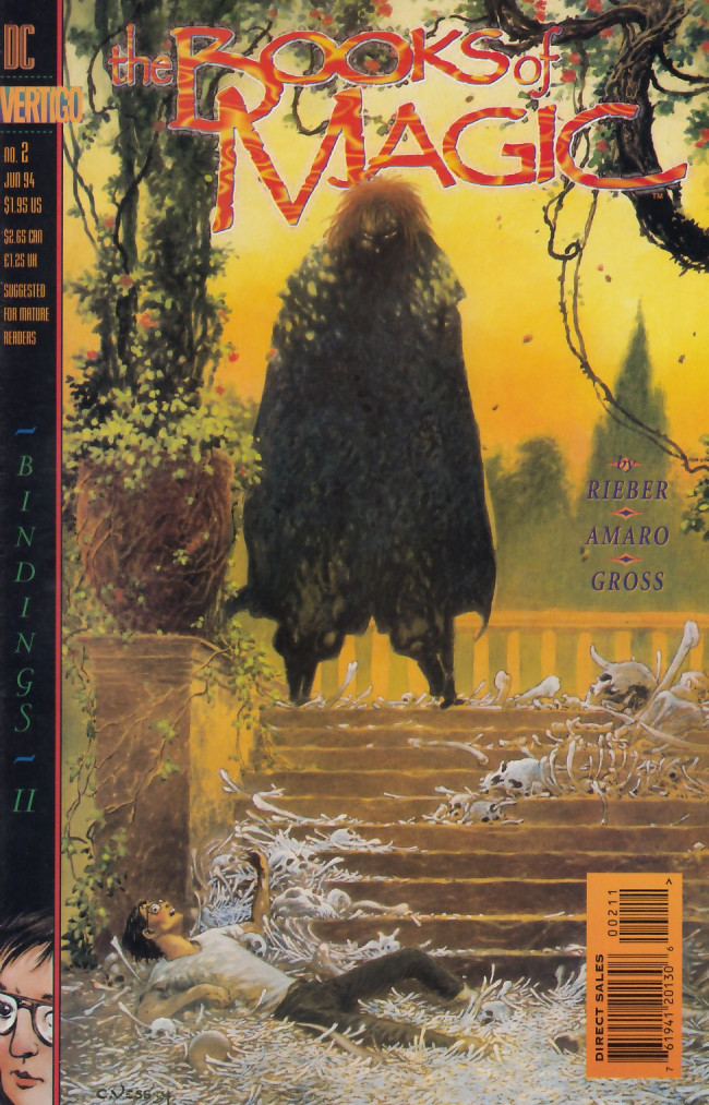 Couverture de The books of Magic (1994) -2- Binding: book 2 a book of leaves
