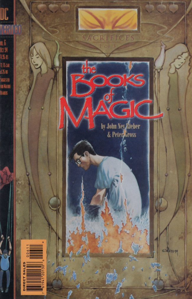 Couverture de The books of Magic (1994) -6- Sacrifices: part 1 - Instruments