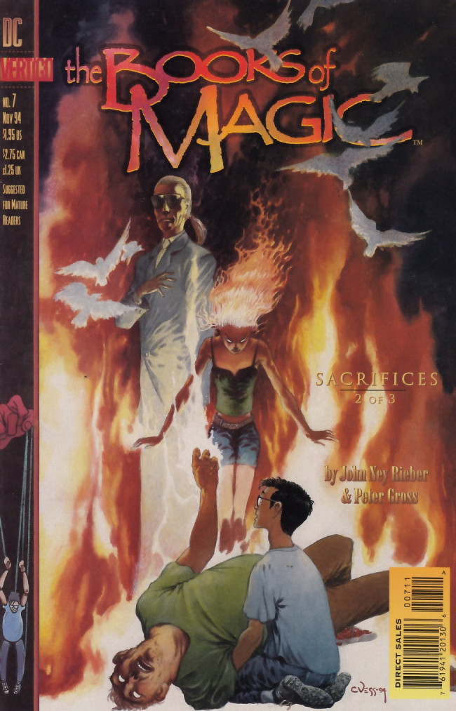 Couverture de The books of Magic (1994) -7- Sacrifices: Part 2 - Victims