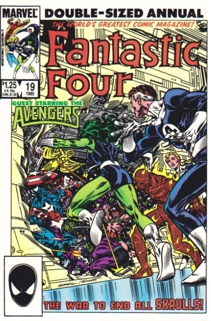 Couverture de Fantastic Four Vol.1 (1961) -AN19- Summons from the stars