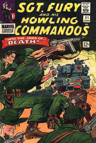 Couverture de Sgt. Fury and his Howling Commandos (Marvel - 1963) -31- 