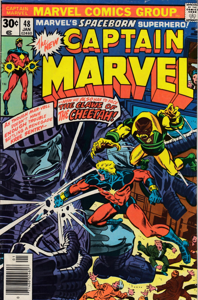 Couverture de Captain Marvel Vol.1 (1968) -48- Crucible
