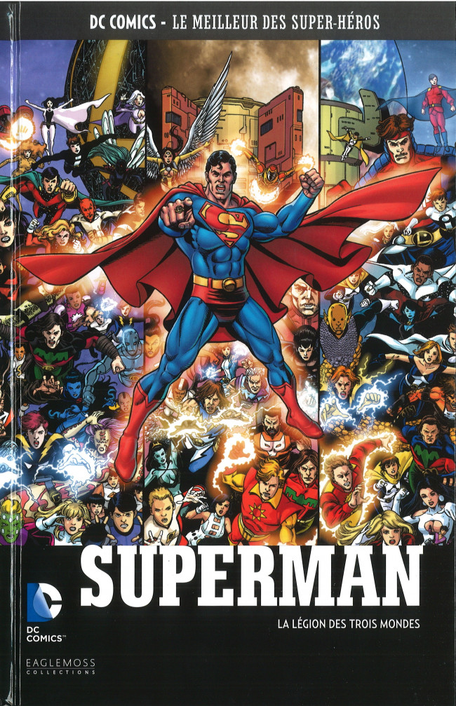 Couverture de DC Comics - Le Meilleur des Super-Héros -67- Superman - La Légion des Trois Mondes