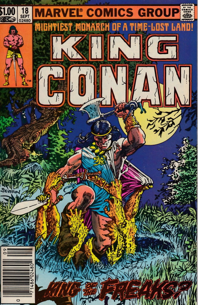 Couverture de King Conan Vol.1 (1980) -18- The Devil of Darfar