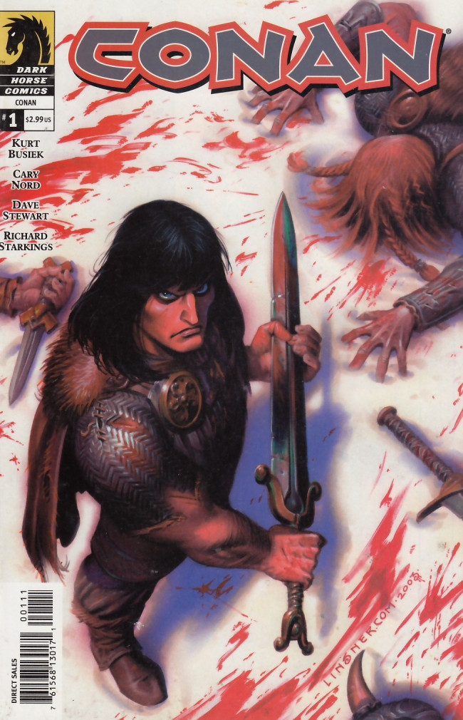 Couverture de Conan (2003) -1- Out of the darksome hills