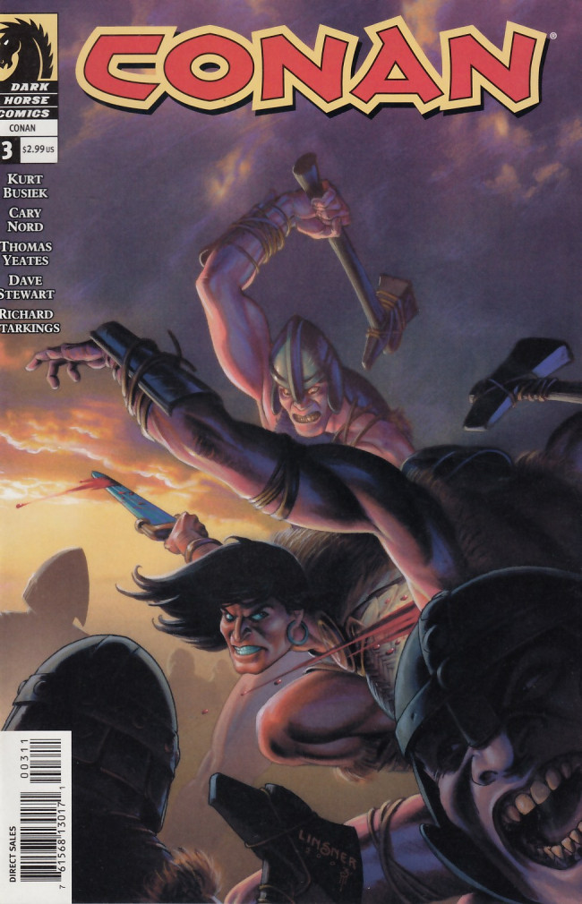 Couverture de Conan (2003) -3- At the back of the north wind