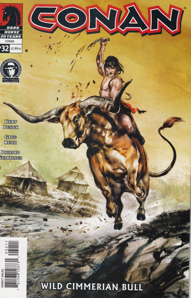 Couverture de Conan (2003) -32- Wild cimmerian bull