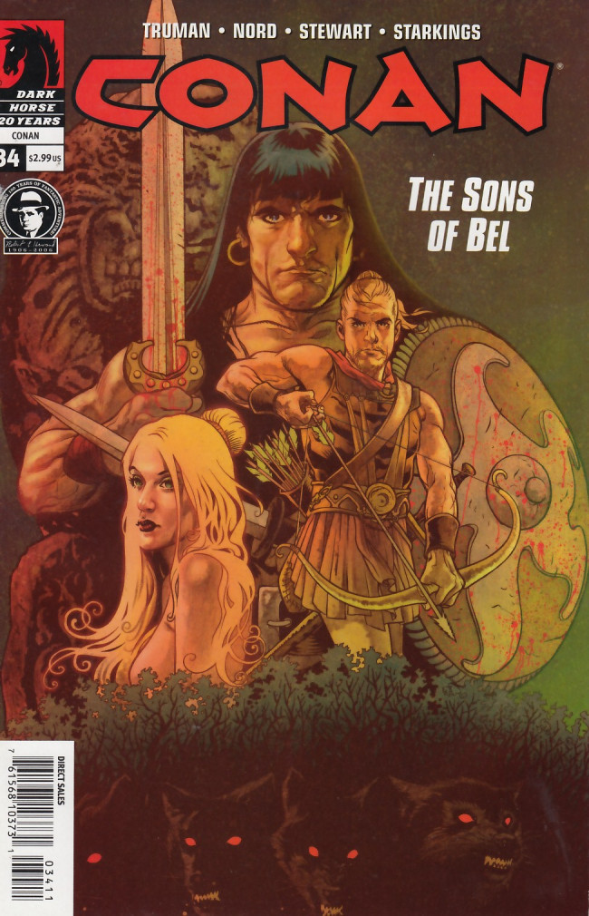 Couverture de Conan (2003) -34- The sons of Bel