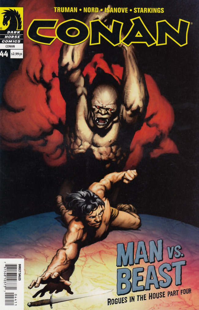 Couverture de Conan (2003) -44- Man vs. beast
