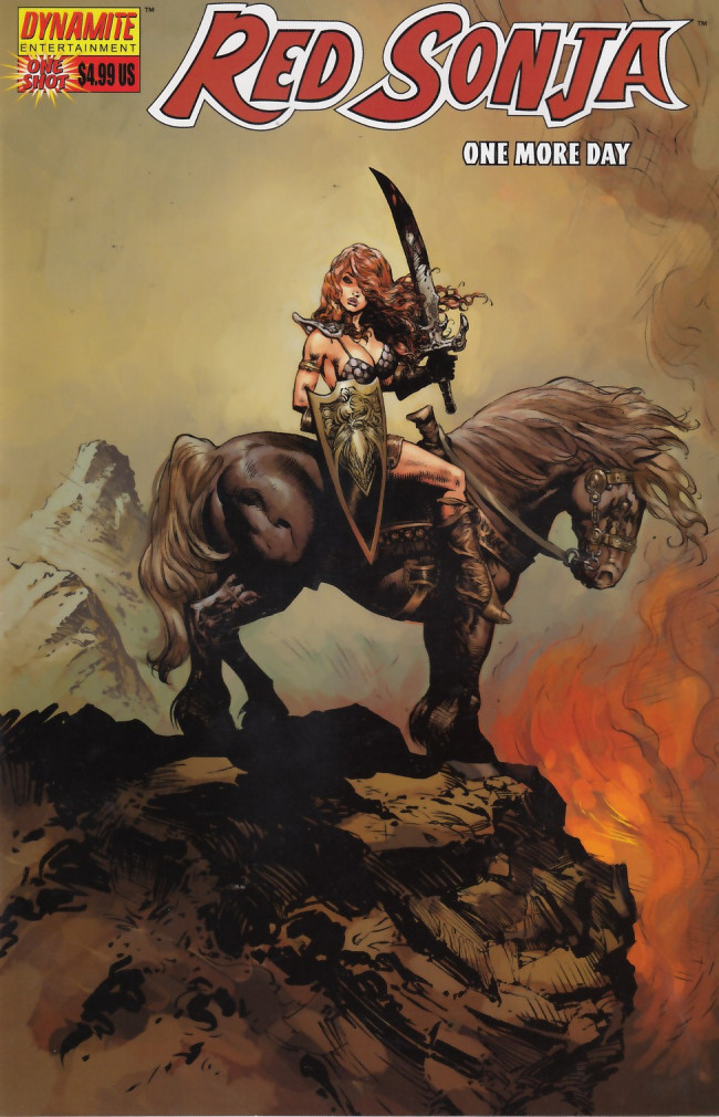 Couverture de Red Sonja : One More Day (2005) - Red Sonja: One More Day