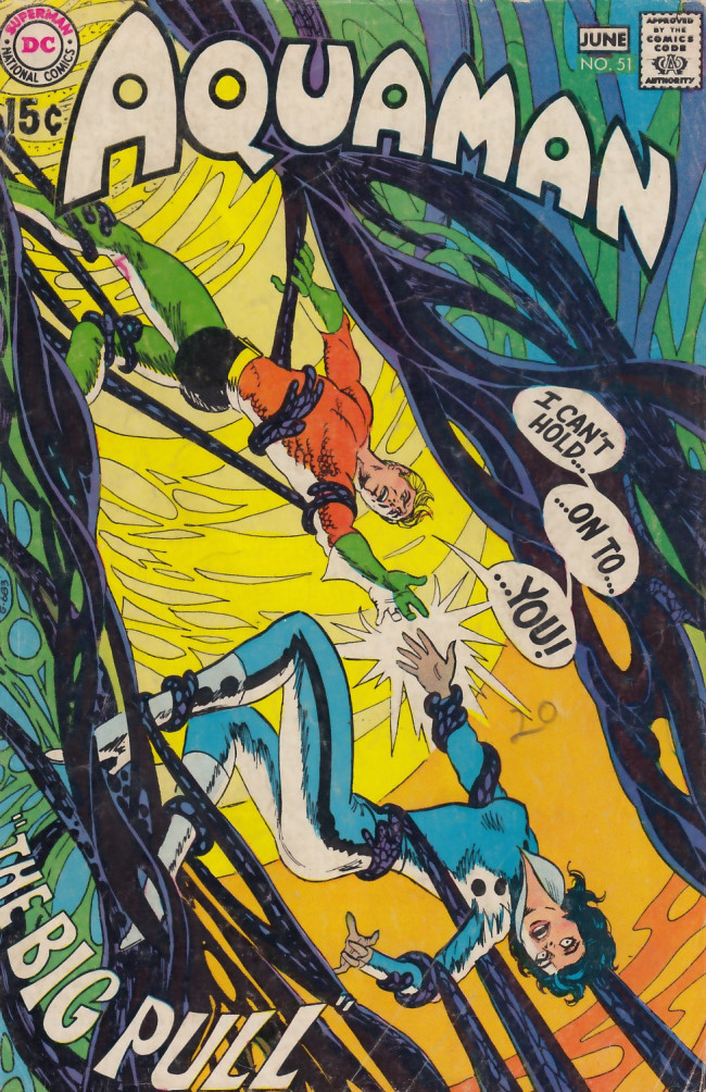 Couverture de Aquaman Vol.1 (1962) -51- The big pull