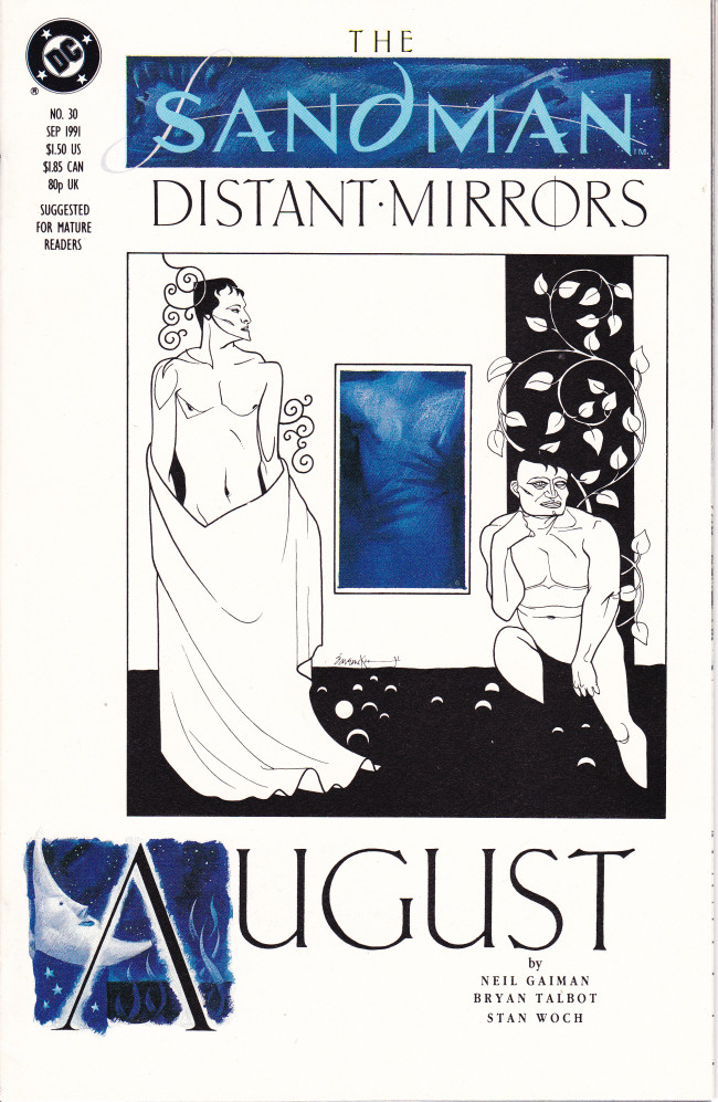 Couverture de The sandman (DC comics - 1989) -30- August [Distant Mirrors]
