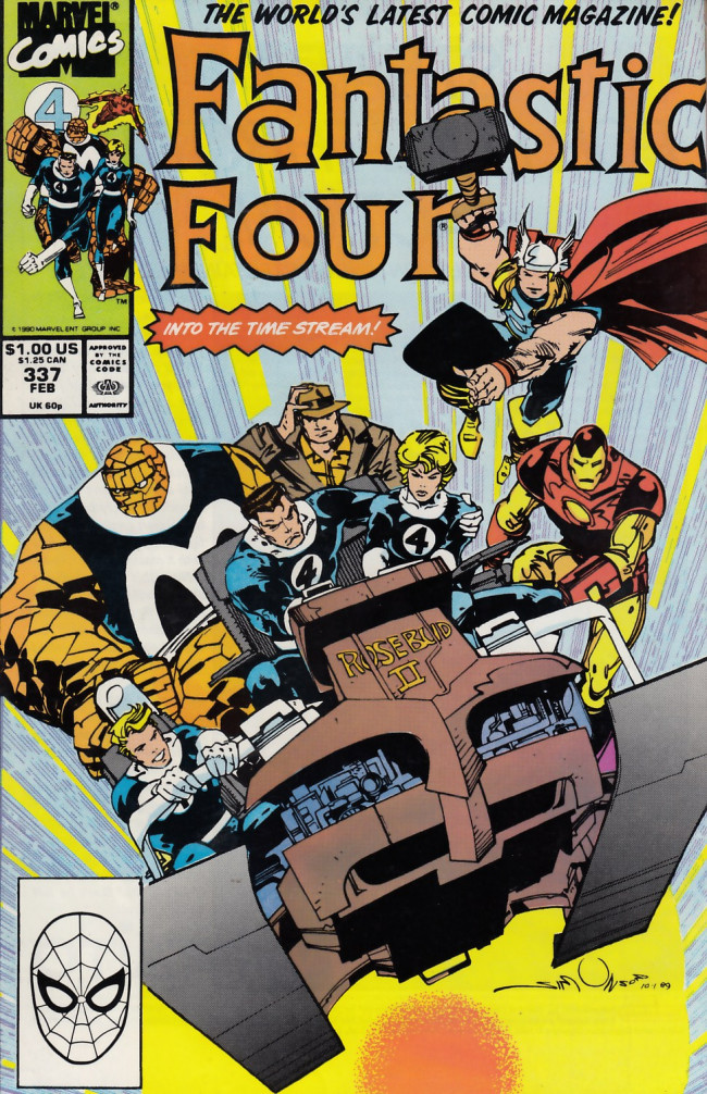 Couverture de Fantastic Four Vol.1 (1961) -337- Into the Time Stream!