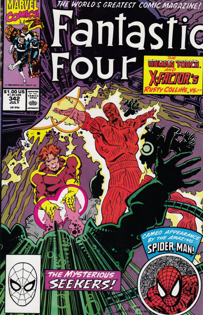 Couverture de Fantastic Four Vol.1 (1961) -342- Burnout!