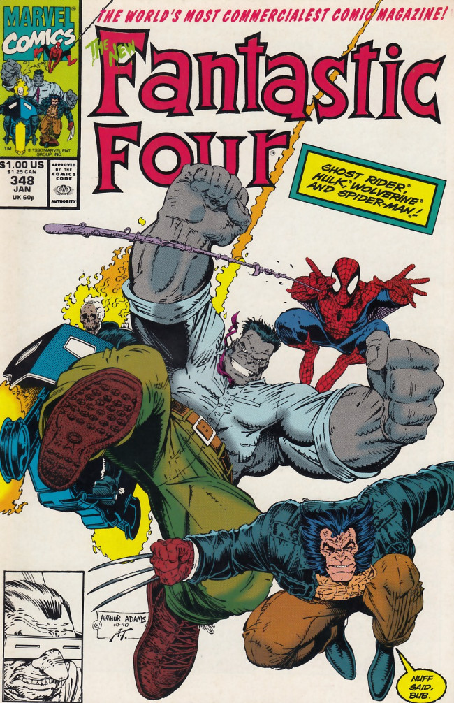 Couverture de Fantastic Four Vol.1 (1961) -348- Where monsters dwell!