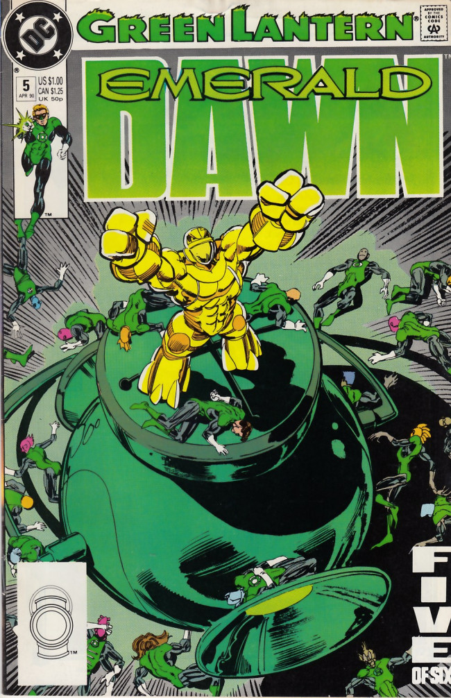 Couverture de Green Lantern : Emerald Dawn (1989) -5- The Test