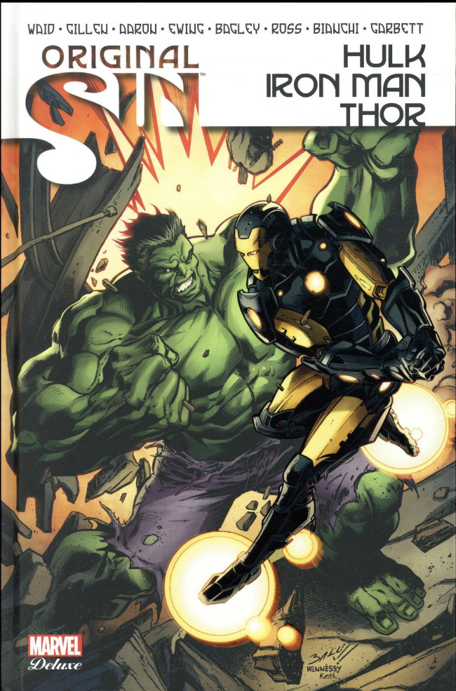 Couverture de Original Sin Extra - Hulk / Iron Man / Thor