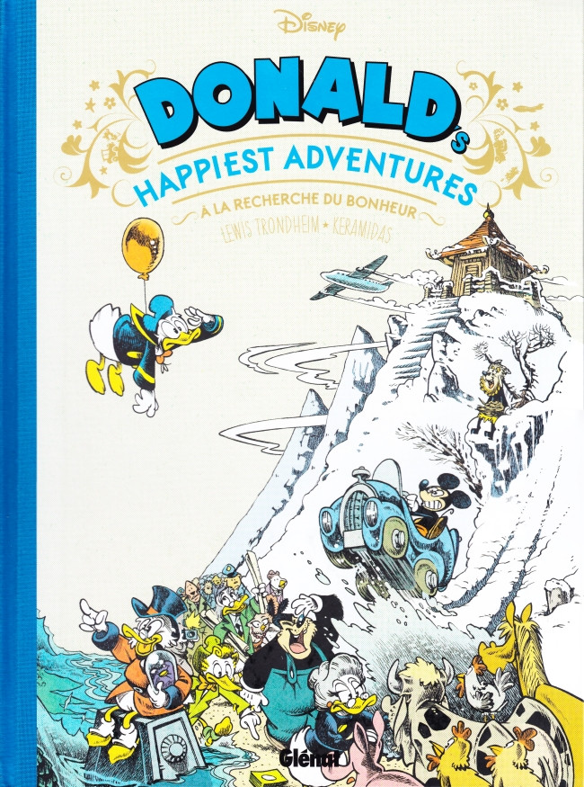 Couverture de Mickey (collection Disney / Glénat) -6- Donald's Happiest Adventures - À la recherche du bonheur