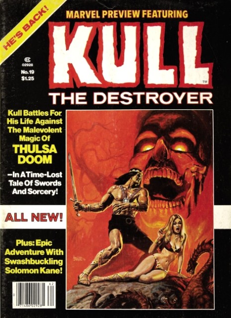 Couverture de Marvel Preview (1975) -19- Kull the destroyer