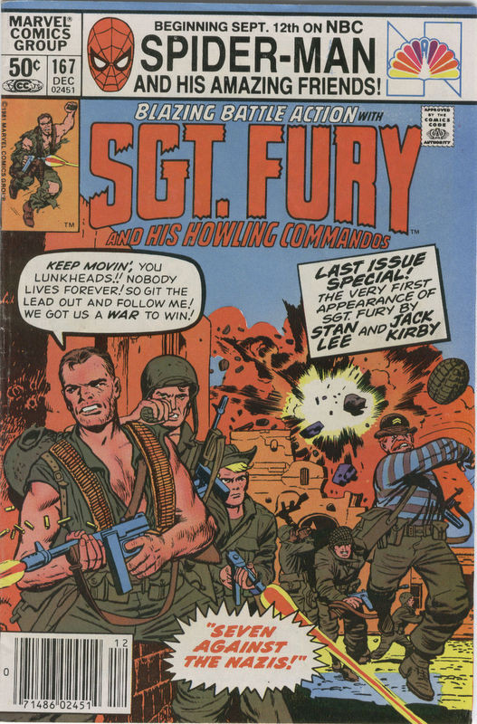 Couverture de Sgt. Fury and his Howling Commandos (Marvel - 1963) -167- 