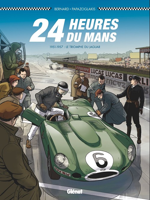 Couverture de 24 Heures du Mans -5- 1951-1957 : le triomphe du Jaguar