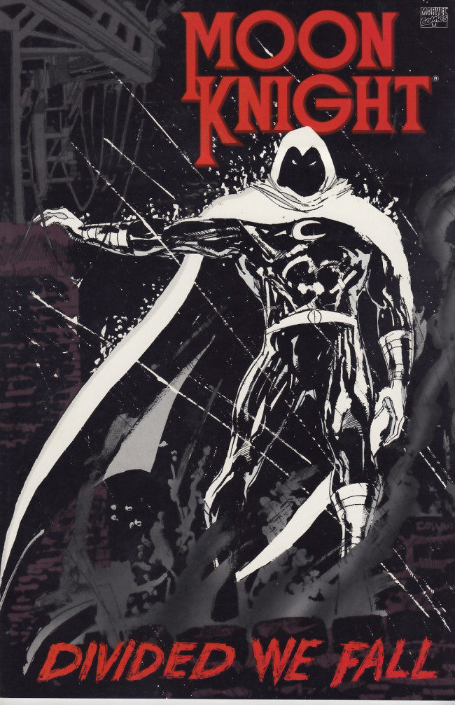 Couverture de Moon Knight : Divided we fall (1992) -OS- Moon Knight: Divided we fall