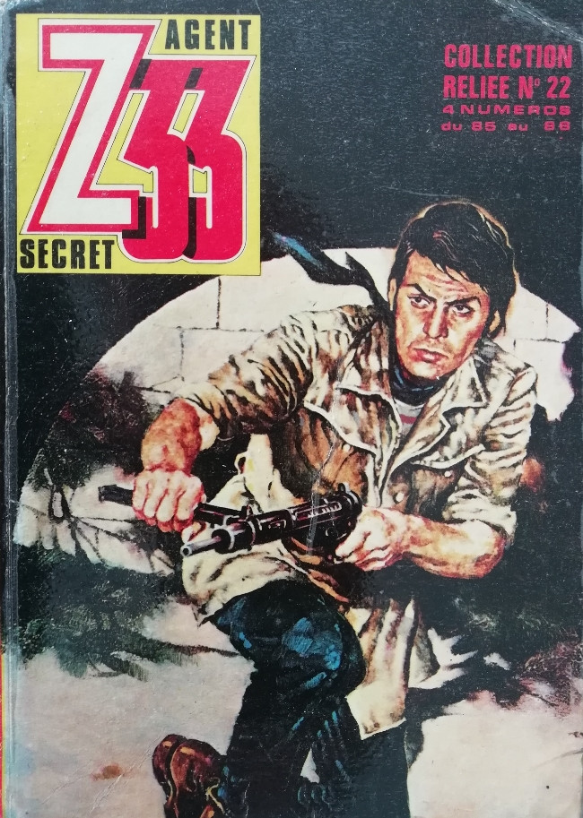Couverture de Z33 agent secret (Imperia) -Rec22- Collection reliée N°22 (du n°85 au n°88)