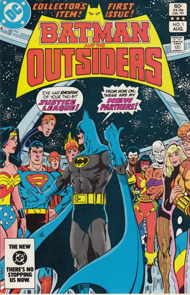 Couverture de Batman and the Outsiders (1983) -1- Wars Ended... Wars Begun!